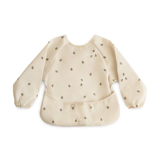 ​​Long Sleeve Bib​ - Bees by Mushie