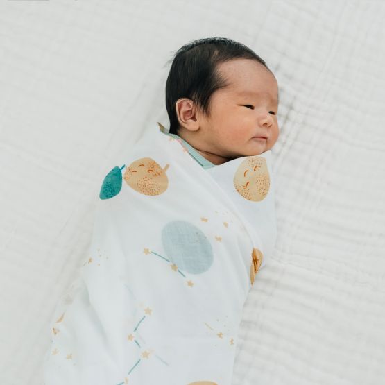 *Bestseller* Organic Swaddle - Planets (Personalisable)