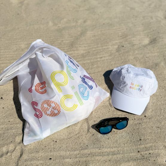 Logo Cap in White (Kids)