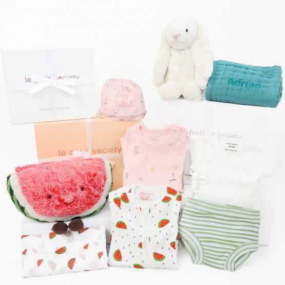 *Bestseller* Baby Gift Set - Watermelon Sugar Bunny