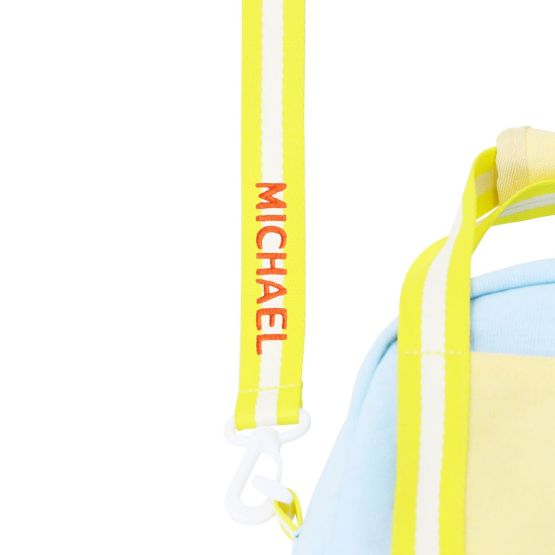 Adjustable Bag Strap in Yellow Stripes (Personalisable)
