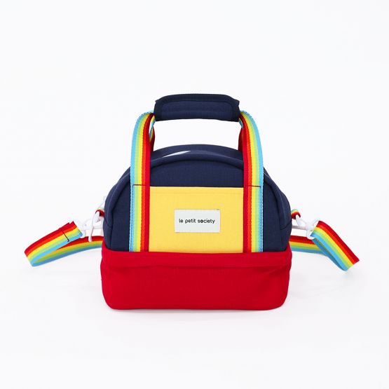Kids Thermal Lunch Bag in Colour Block