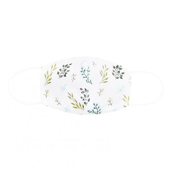 Personalisable Reusable Kids & Adult Mask in Leaf Print