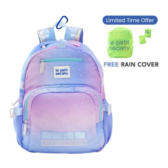  LPS Single Pocket Backpack - Metallic Galaxy