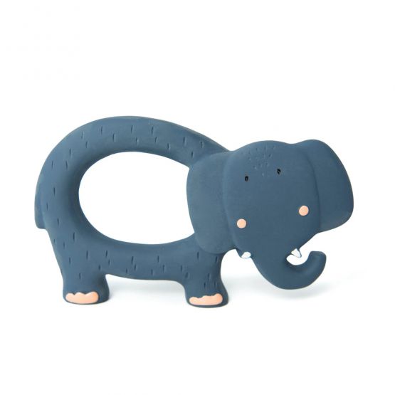 *New* Natural Rubber Grasping Toy - Mrs Elephant by Trixie