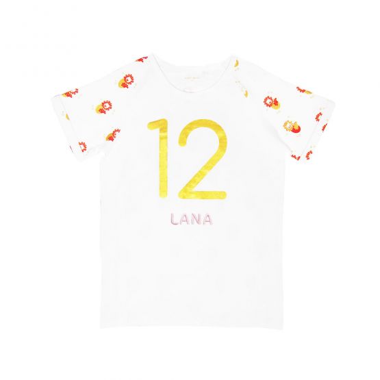 Number 12 Tee (Merlion Edition) (Personalisable)