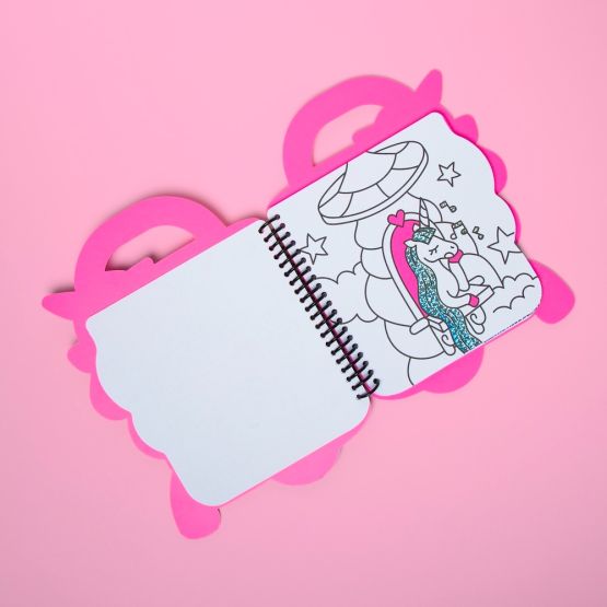 Super Colouring & Stickers Book - Lily by OMY
