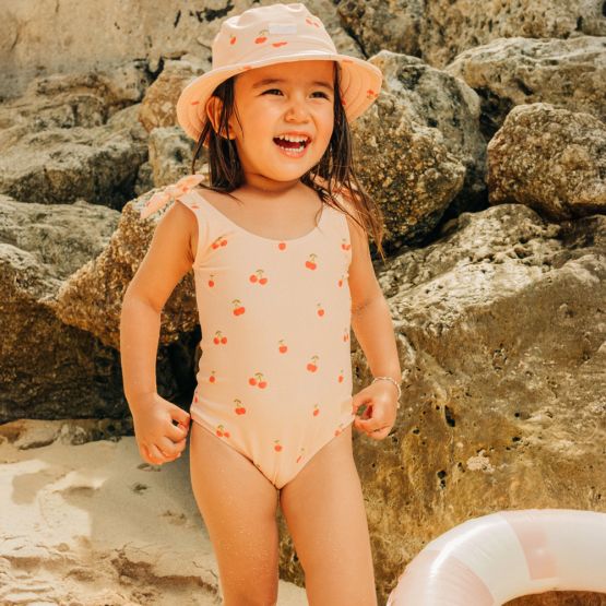 One Piece Swimsuit in Cherry Print