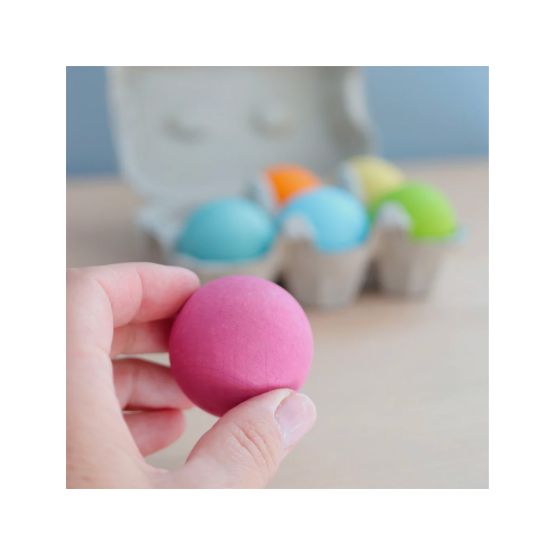 Pastel Balls (6 Wooden Balls) by GRIMM'S