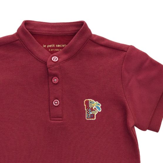Polo Series - Boys Polo Shirt in Red