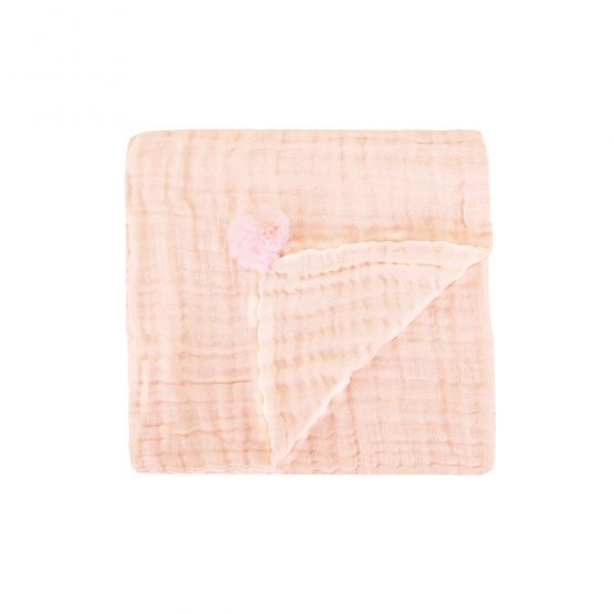 Keepsake Baby Blanket in Peach (Personalisable)