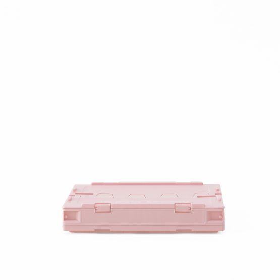 Collapsible Storage Crate in Pink