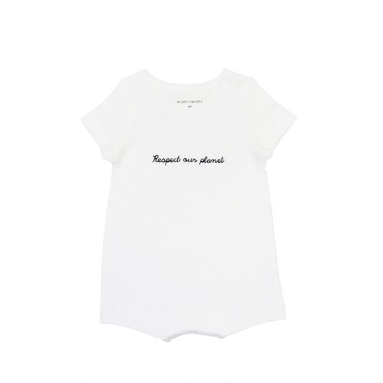 Baby "Respect Our Planet" Romper 