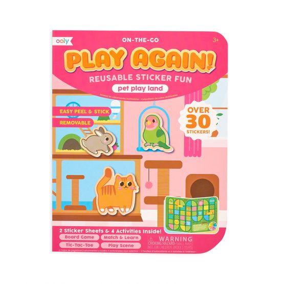 Play	Again! Mini Activity Kit	- Pet Play Land by OOLY