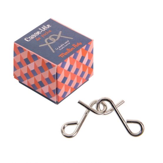 Les Petites Merveilles - Double Knotted Pocket Puzzle by Moulin Roty
