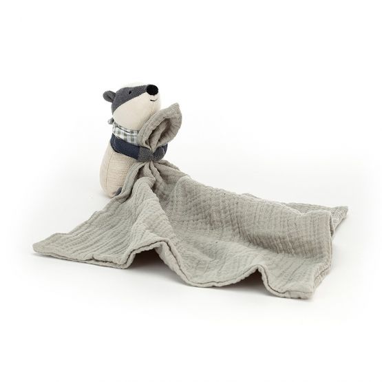 Little Rambler Badger Soother by Jellycat