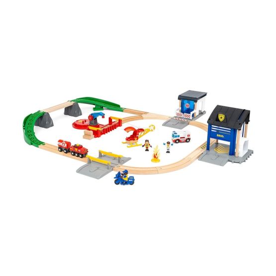 Rescue Team Train Set by BRIO