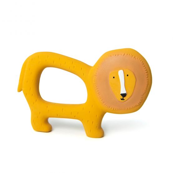 *New* Natural Rubber Grasping Toy - Mr Lion by Trixie