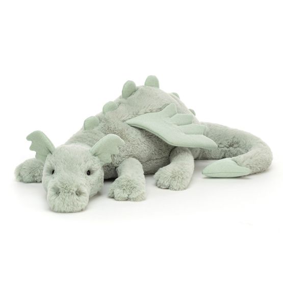 Sage Dragon (Huge) by Jellycat