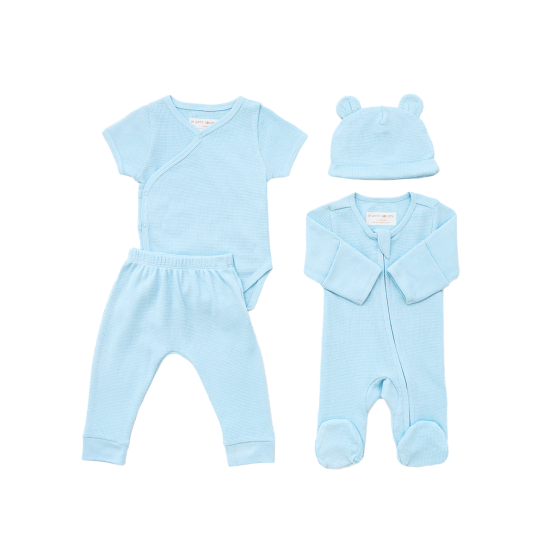 Baby Organic Essentials Set in Blue