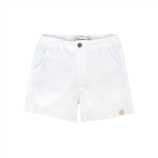 Signature Bermuda Shorts in White