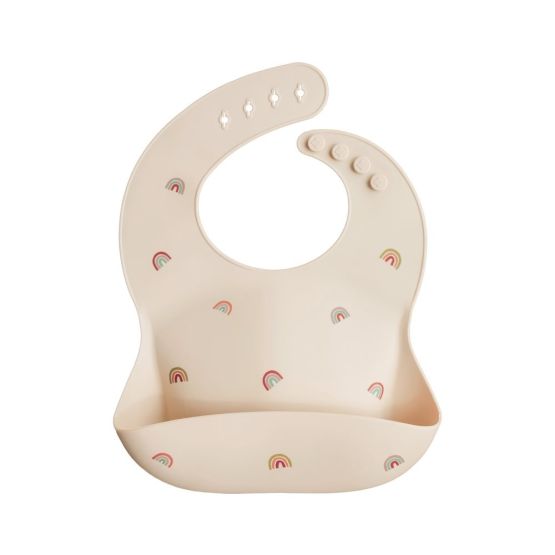 Silicone Bib - Rainbow by Mushie
