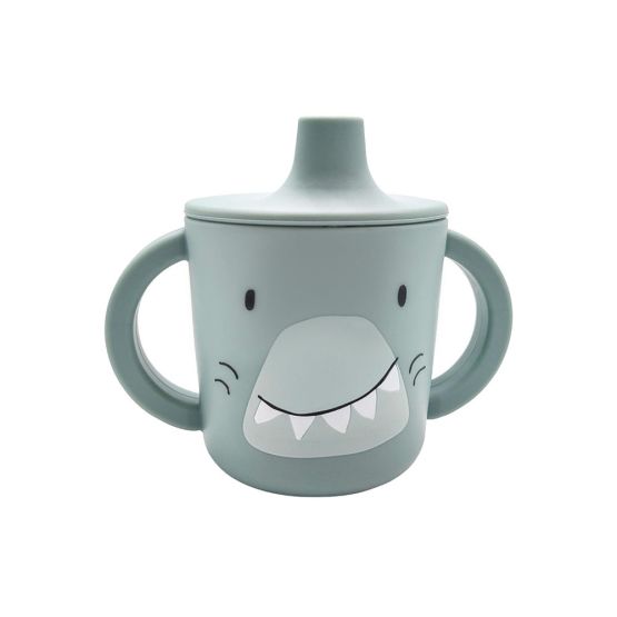 Silicone Sippy Cup - Mr Shark by Trixie