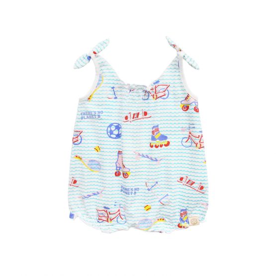 *New* Made For Play - Baby Girl Romper in Sporty Print