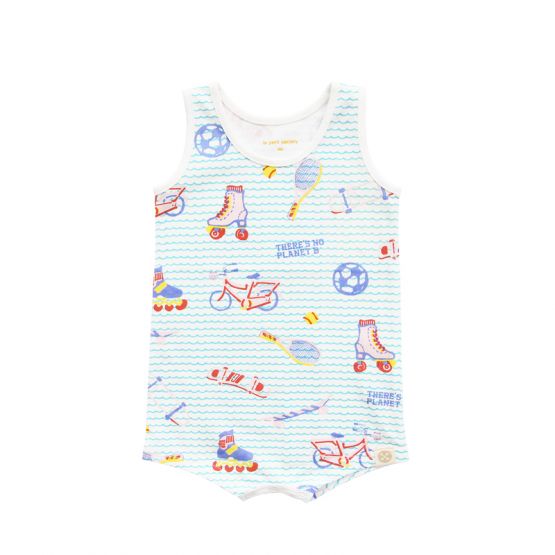 *New* Made For Play - Baby Romper in Sporty Print