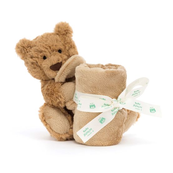 Bartholomew Bear Soother by Jellycat (Personalisable)