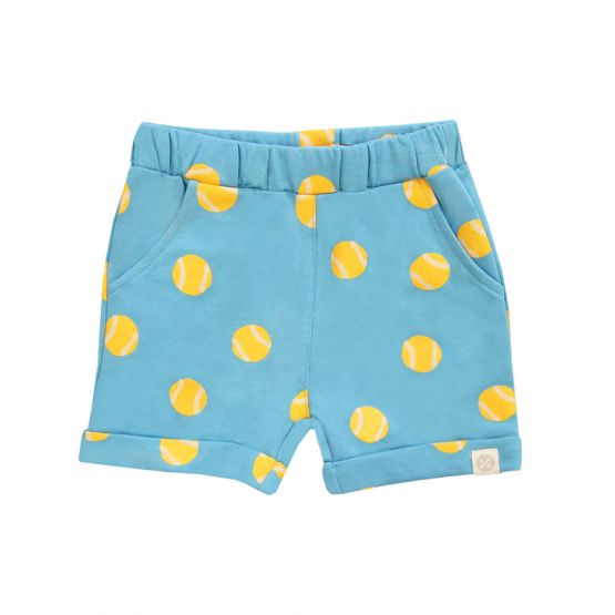 Made For Play - Kids Terry Shorts in Tennis Print 