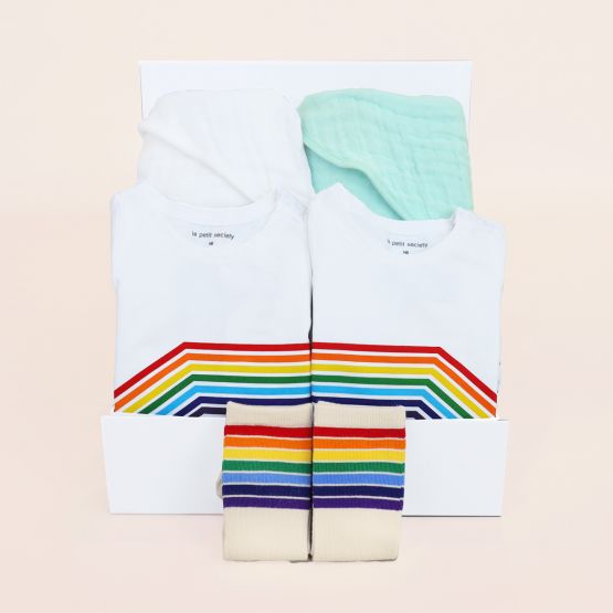 Baby Twins Gift - Colourful Sprinkle