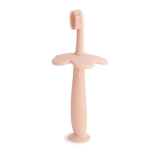 Training Toothbrush - Flower (Blush) by Mushie