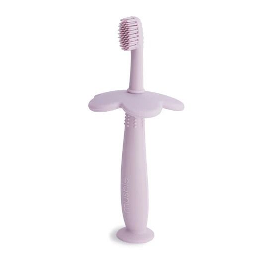 Training Toothbrush - Flower (Soft Lilac) by Mushie