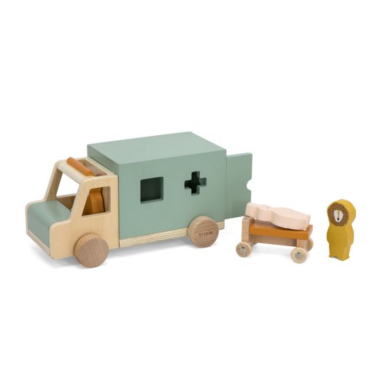 Wooden Ambulance by Trixie