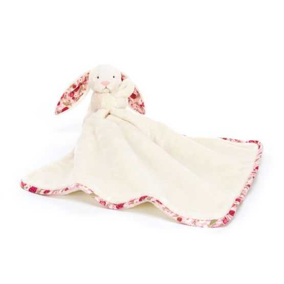 Blossom Cream Bunny 'Berry' Soother by Jellycat