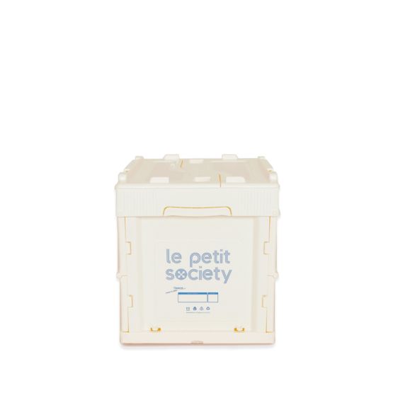 Collapsible Storage Crate (Small) - White