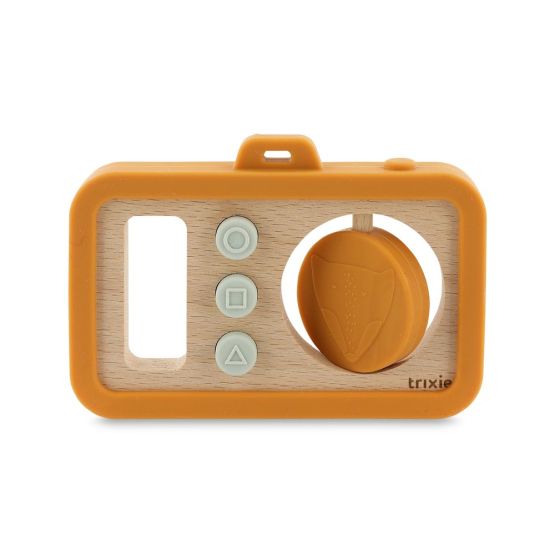 Wooden Silicone Baby Camera - Mr. Fox by Trixie