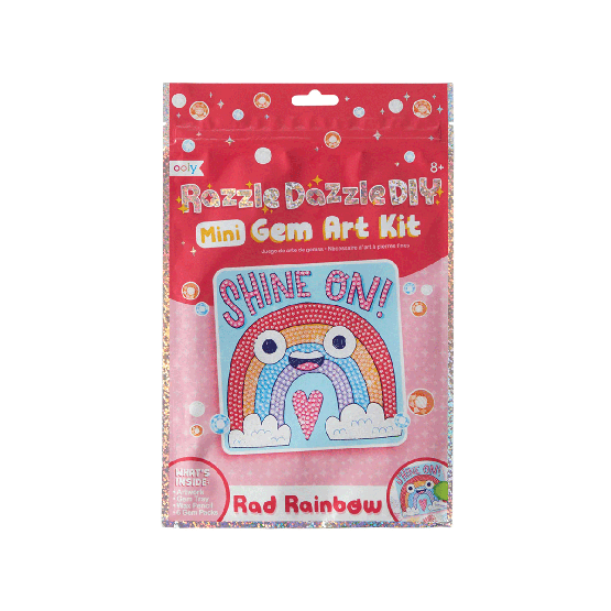 *New* Razzle Dazzle DIY Mini Gem Art Kit - Rad Rainbow by OOLY