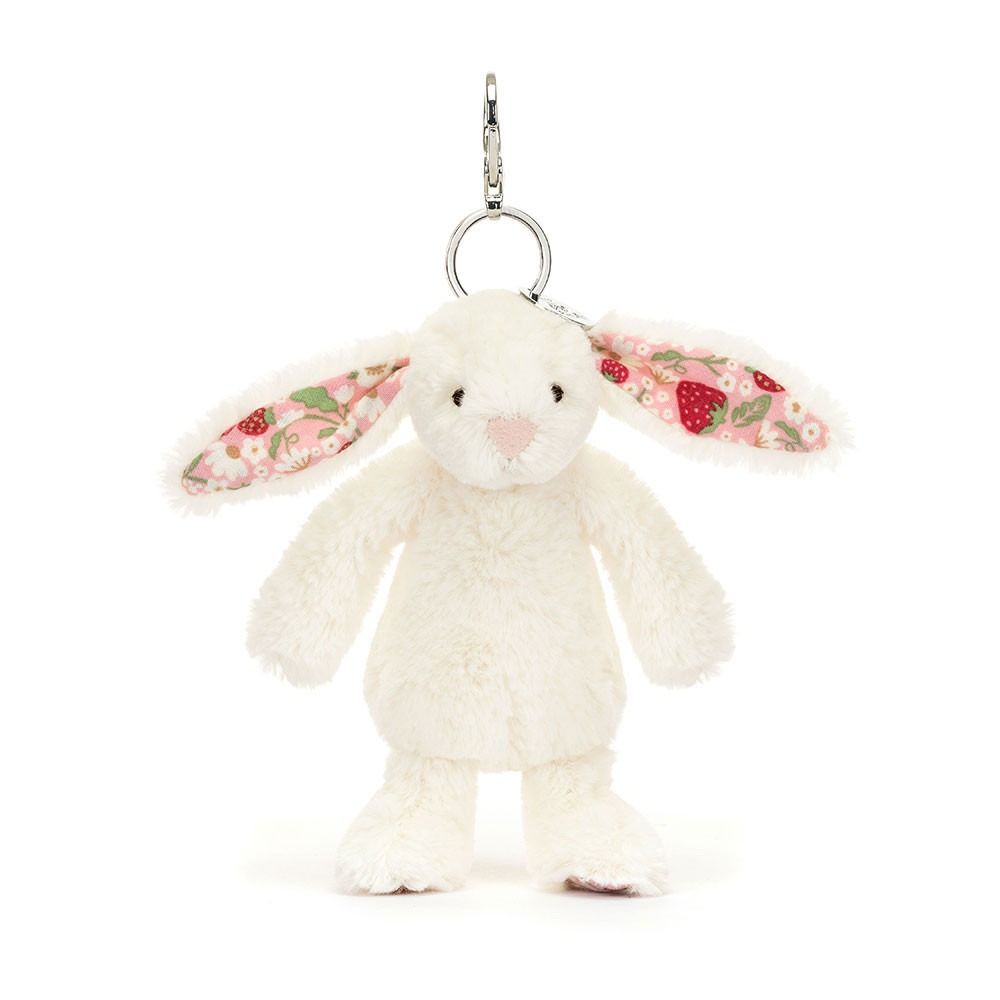 ぬいぐるみ  Blossom Cream Bunny BagCharm bc1_1.jpg