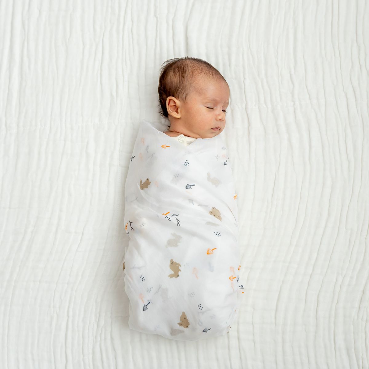 Callowesse Newborn Baby Swaddle - 0-3 Months - Bunny Buddies