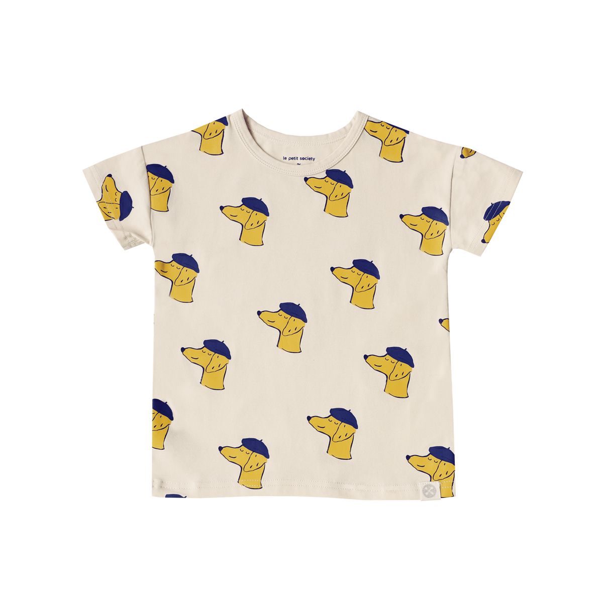 T shirt with clearance dog print