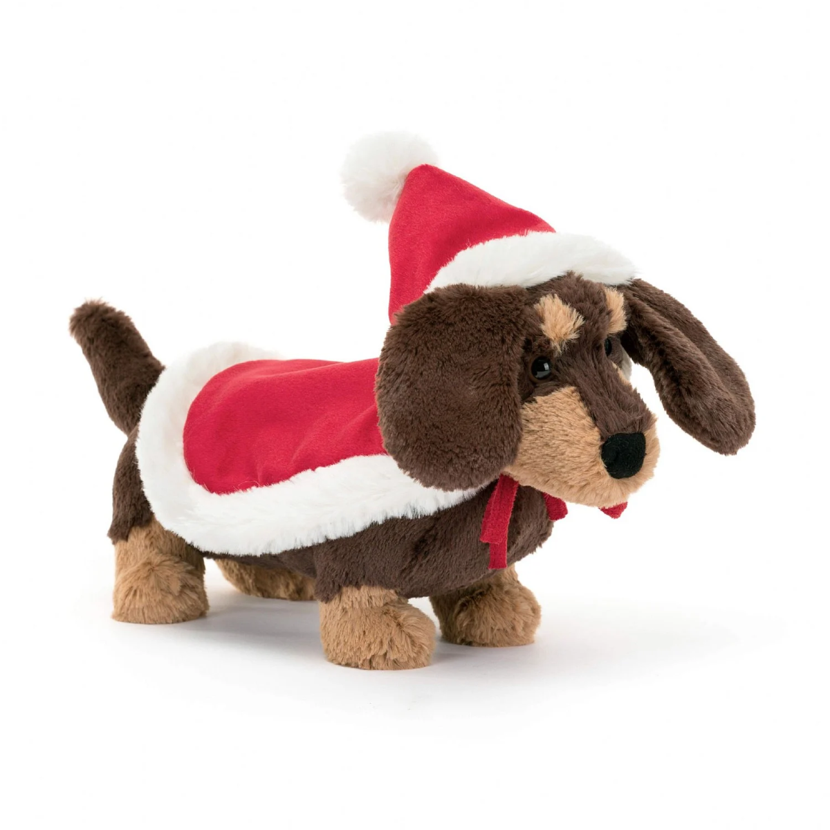 Otto Sausage Dog サンタ ダックス ぬいぐるみ ot3fsd.png
