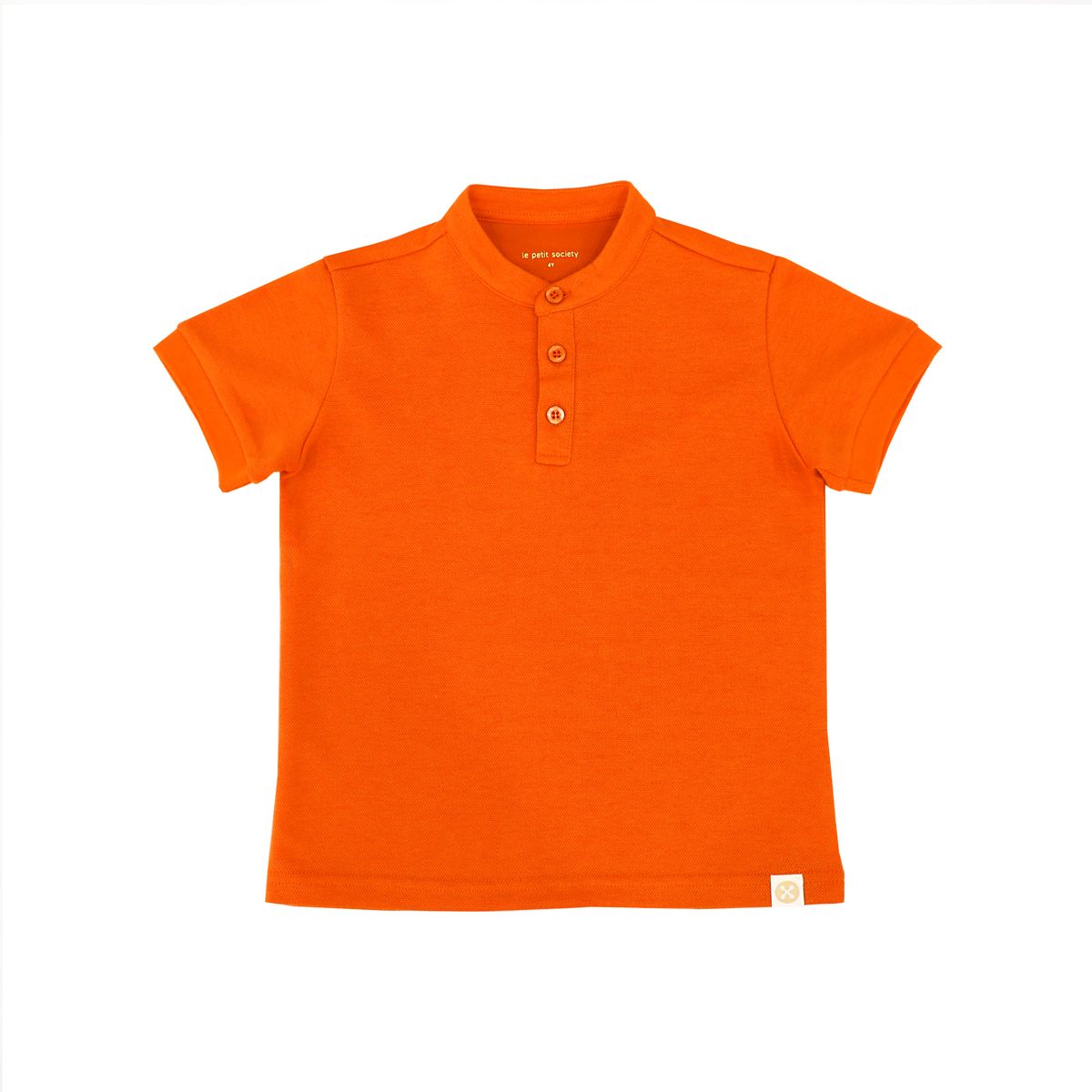 Boys Polo Shirt in Orange