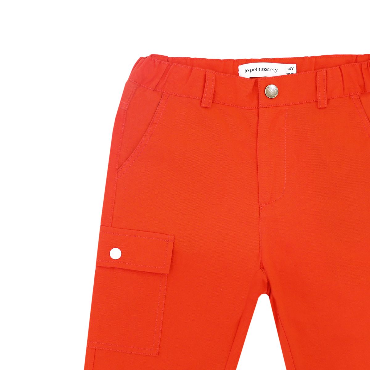 Orange utility trousers store