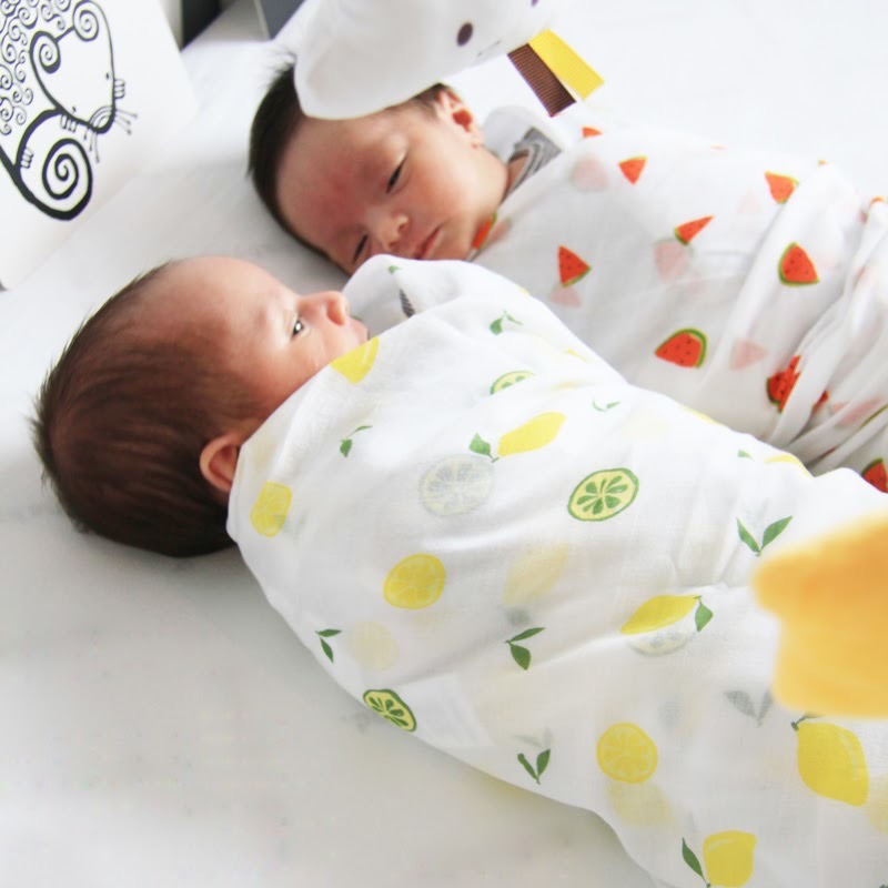 Le Petit Society GOTS-certified Organic Swaddles 