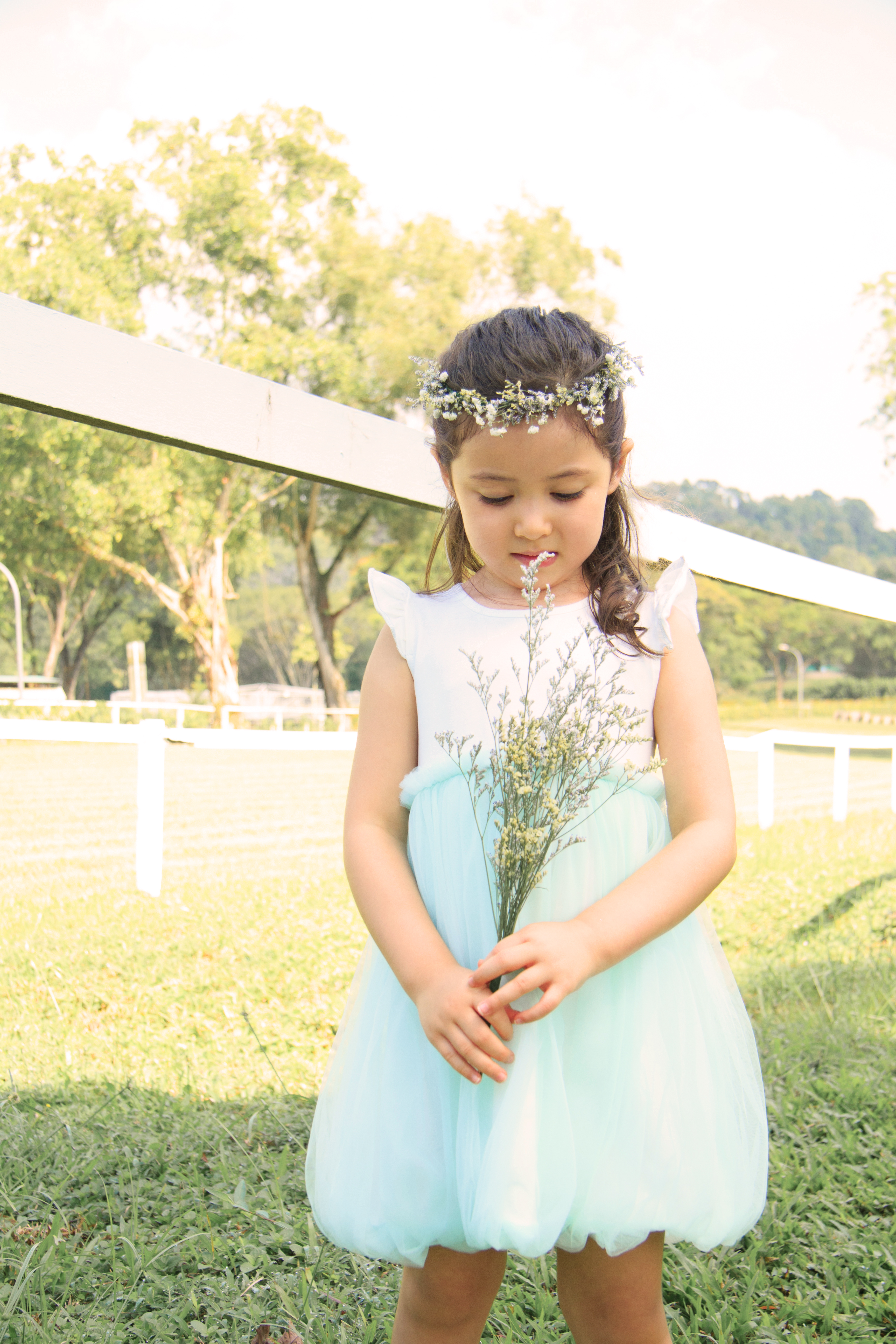 Perfect Flower Girl Bubble Tulle Dress