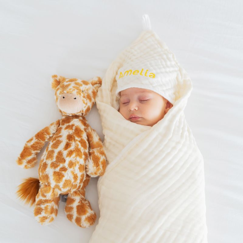 Restocked Personalisable Blankets and Bath Capes - Le Petit Society