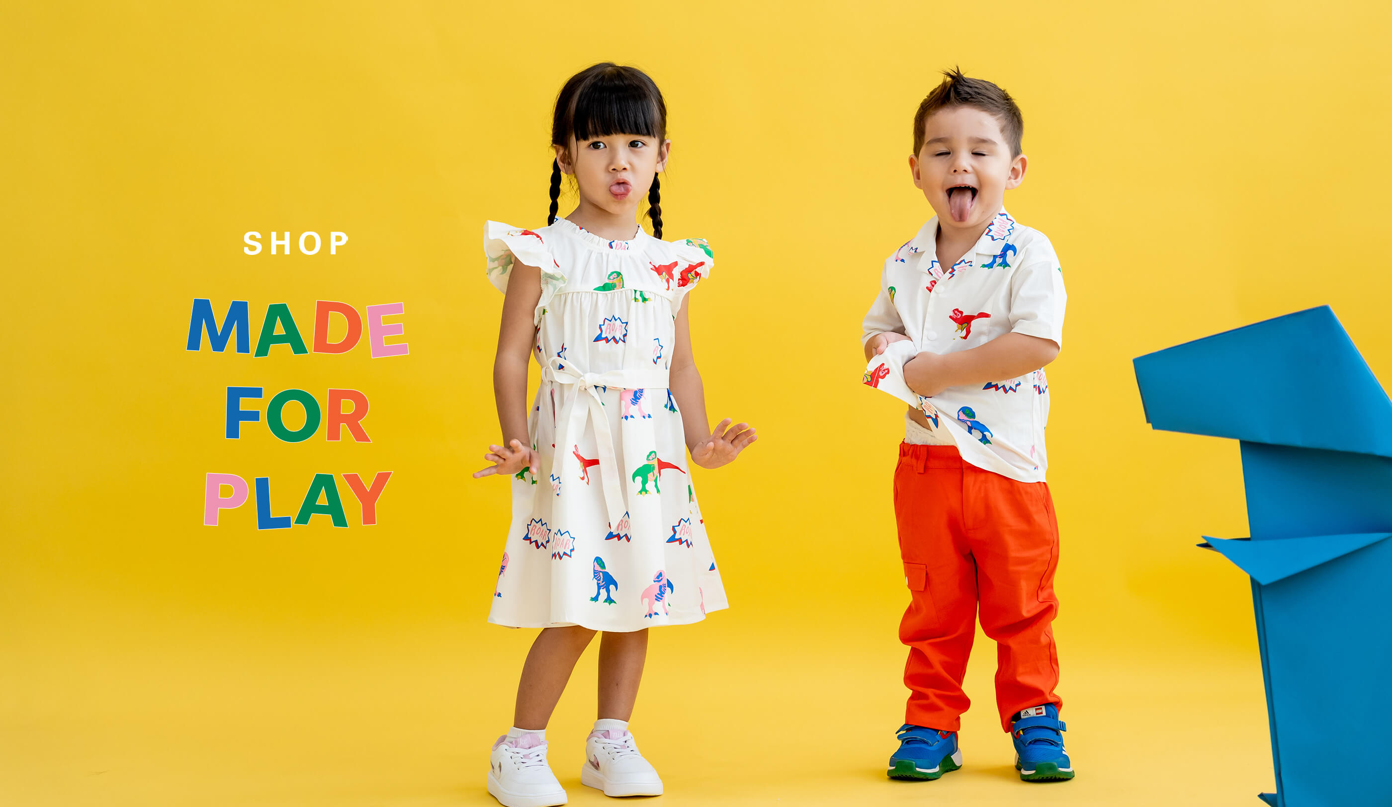 boys girls kids clothes made for play dino collection