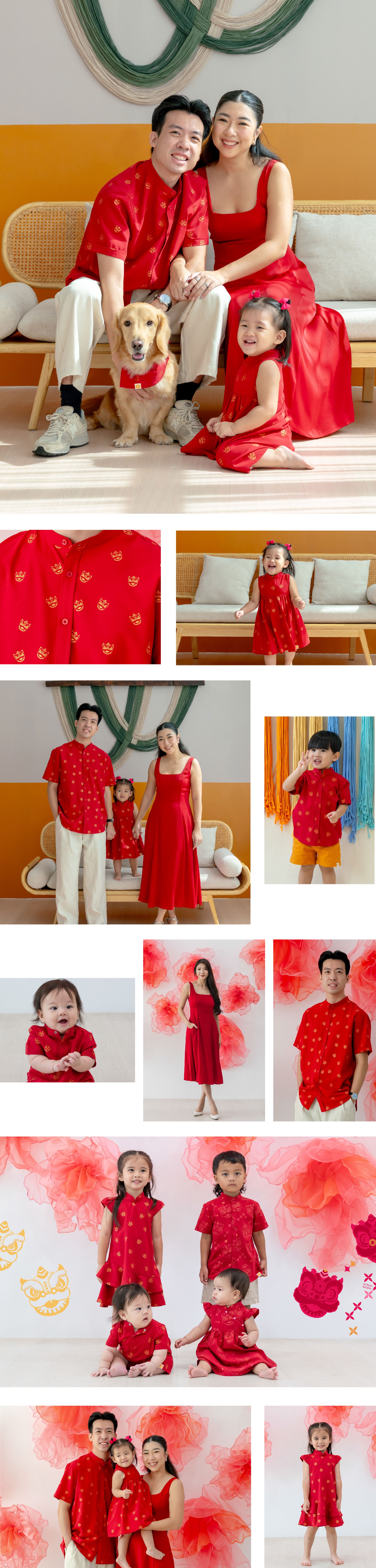 Le Petit Society 2026 CNY Lookbook Lion Dance Series